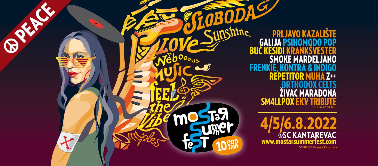 Mostar Summer Fest slavi 10 godina!